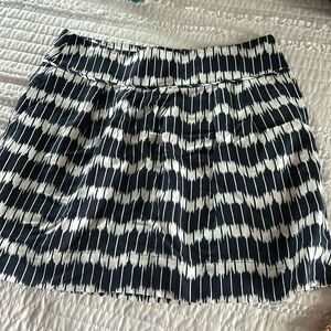 Loft Linen Skirt - Navy